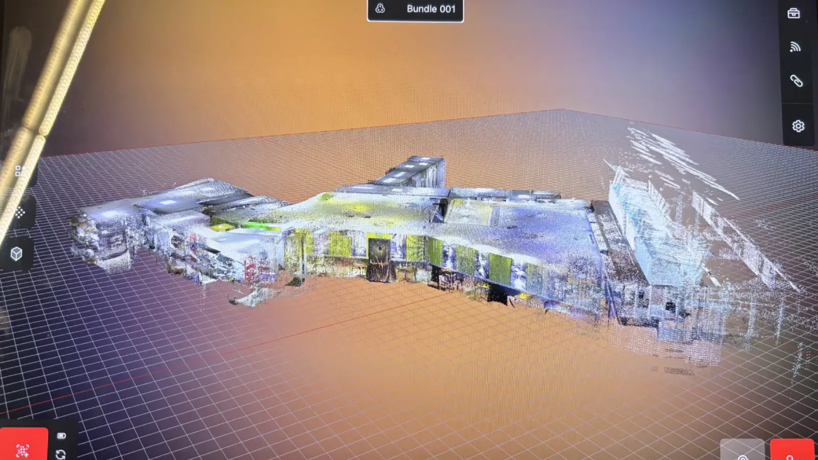 3D scan van volledig gebouw